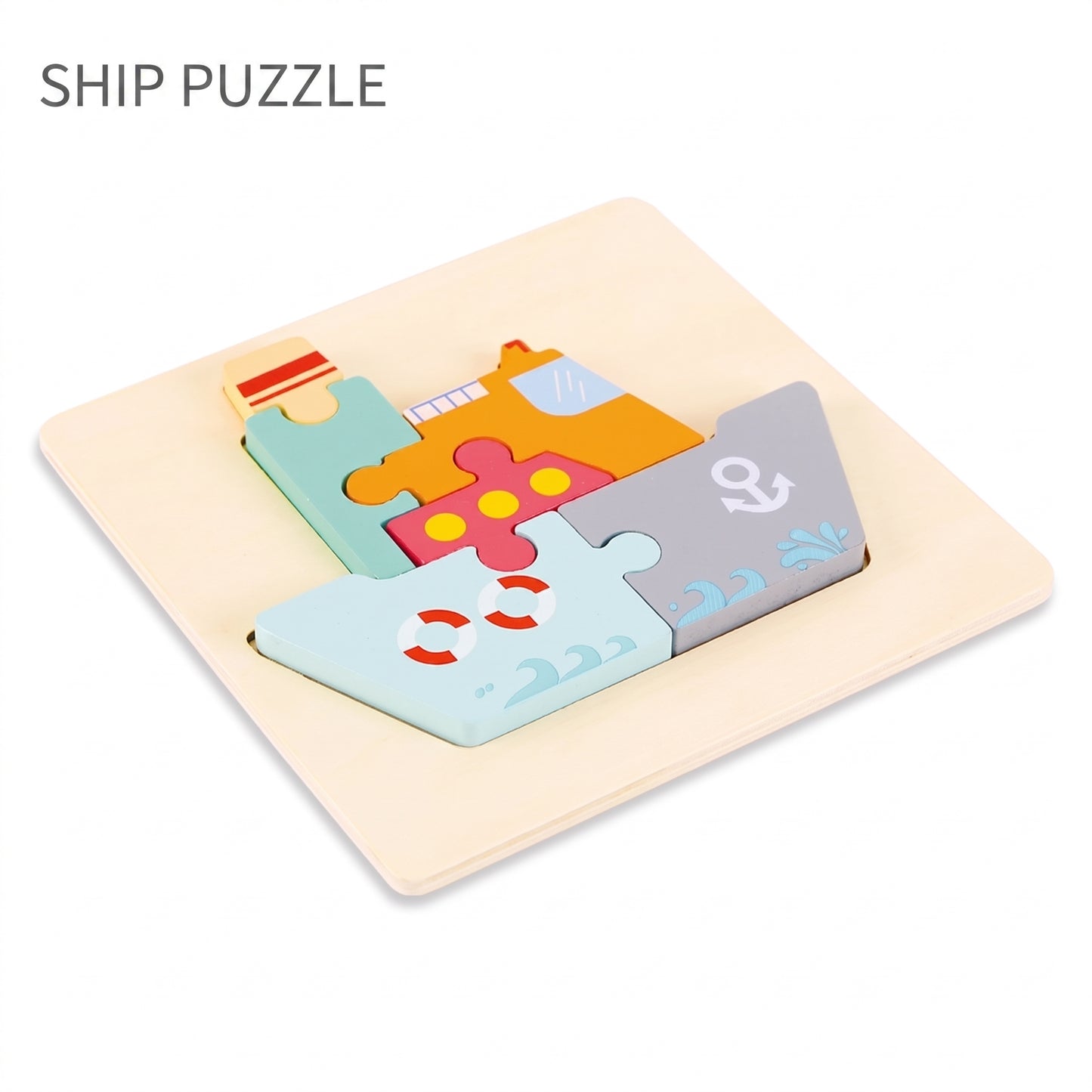 Wooden Chunky Animal Puzzle