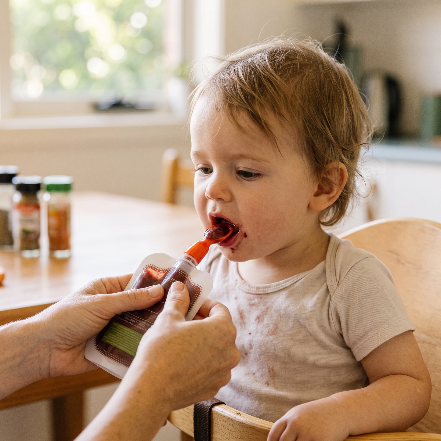 Reusable Silicone Baby Spoon (2-pack)