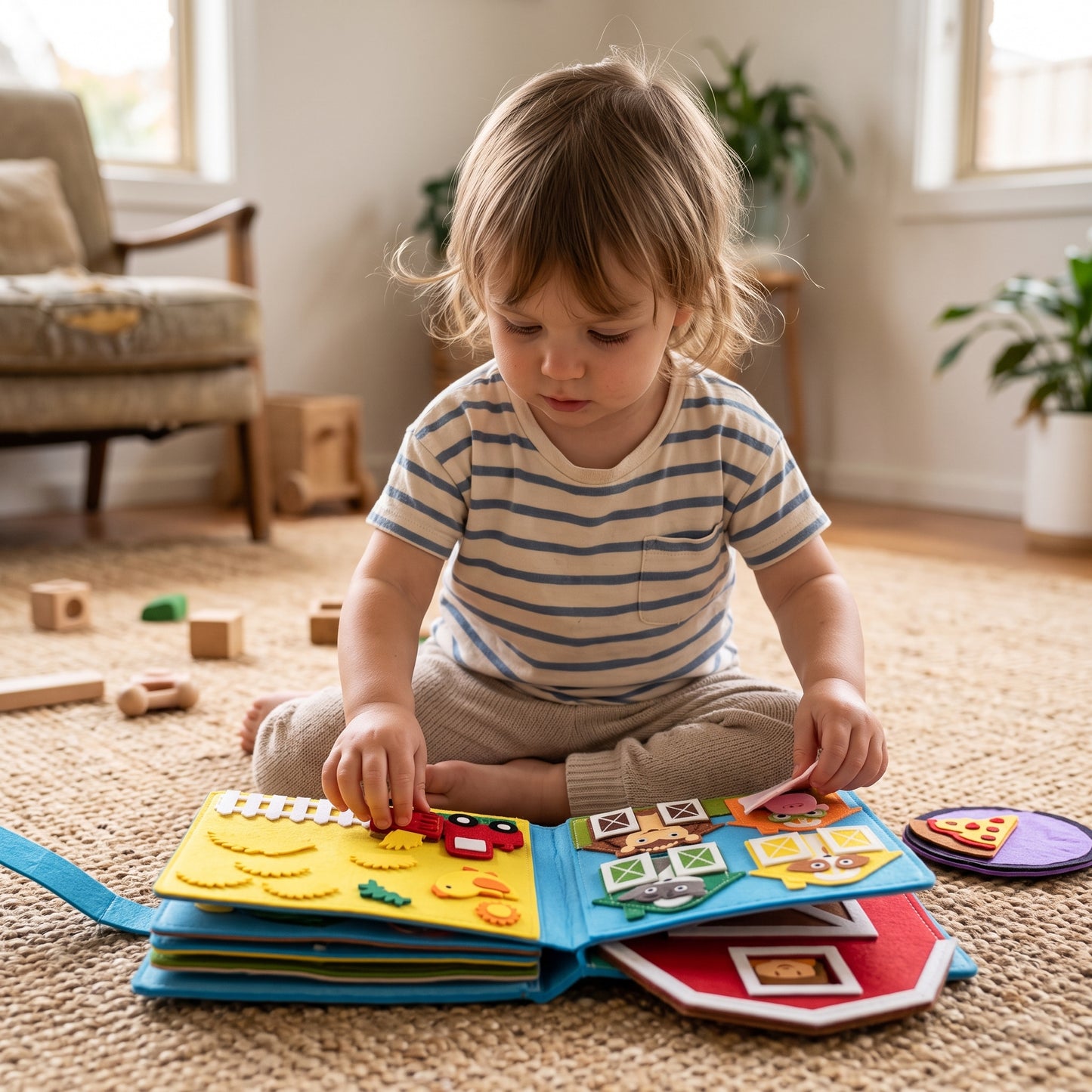 Montessori Farm Busy Book