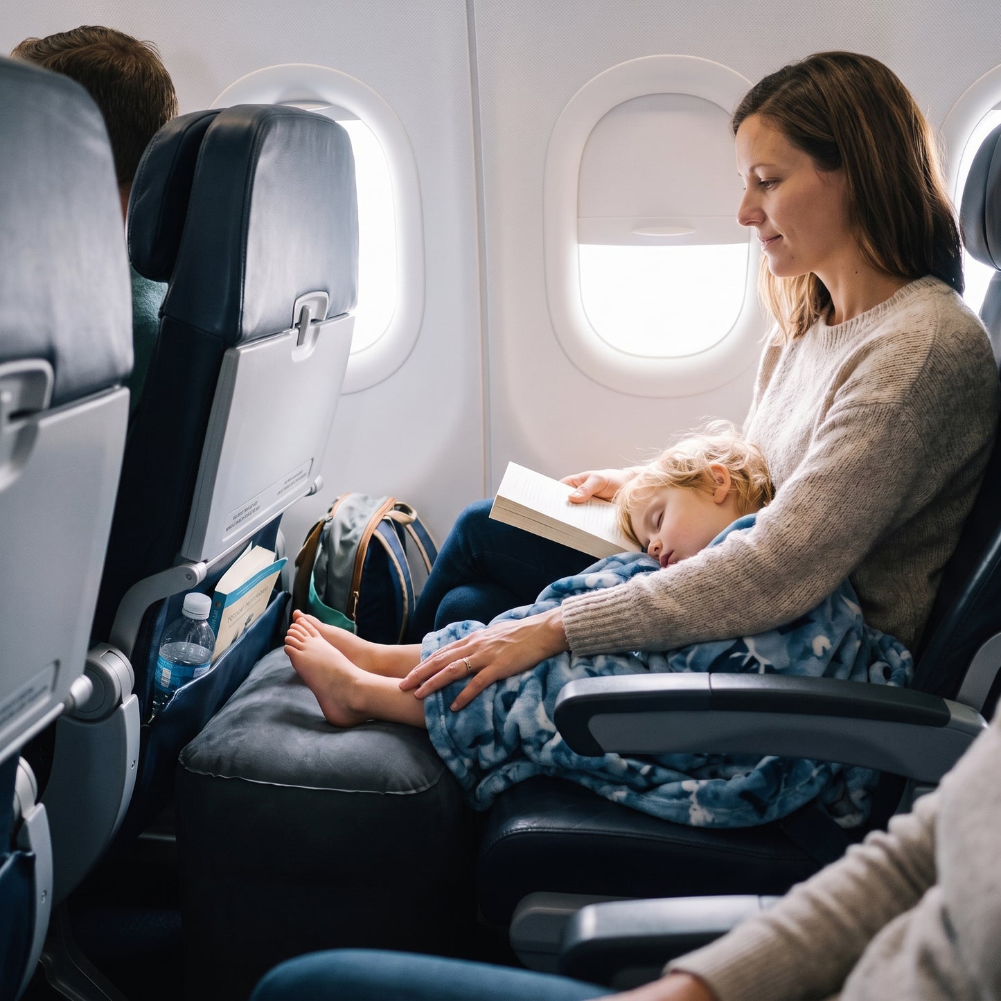 Inflatable Travel Foot Rest Cushion