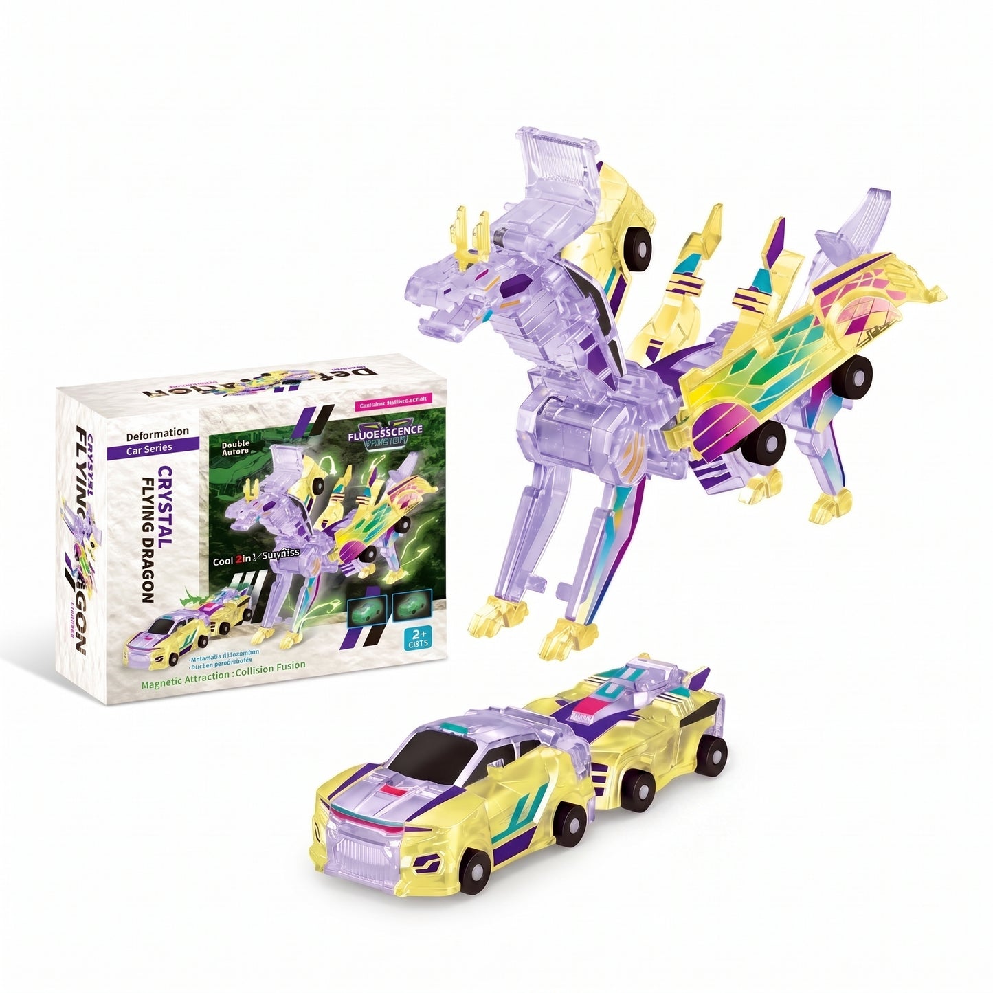 2 in 1 Transforming Robot Car