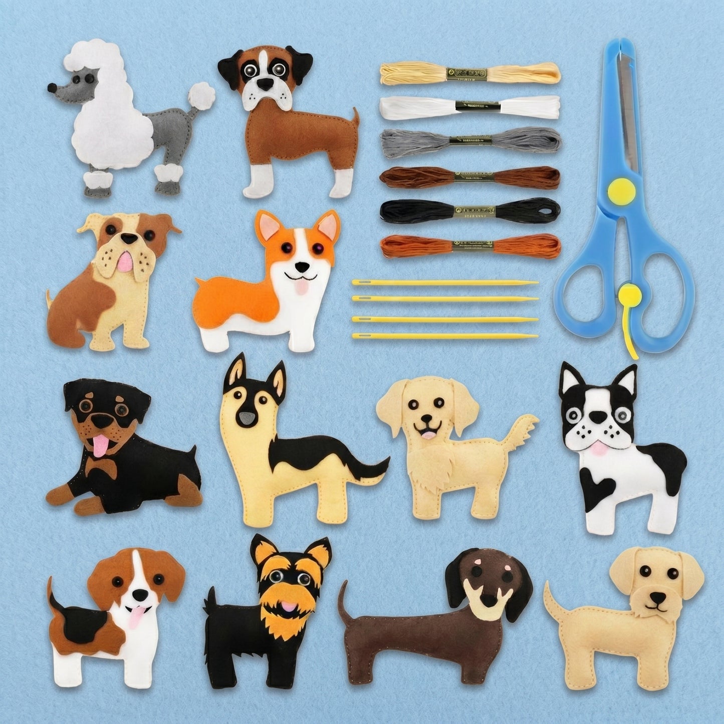 DIY Felt Animal Craft Kit