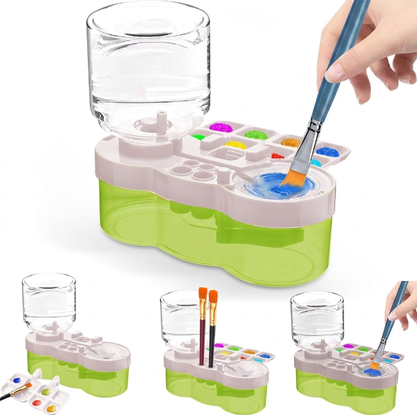 Automatic Paint Brush Rinser & Cleaning Station