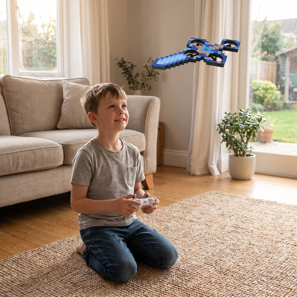 Flying Sword Drone – Remote Control LED UAV Toy