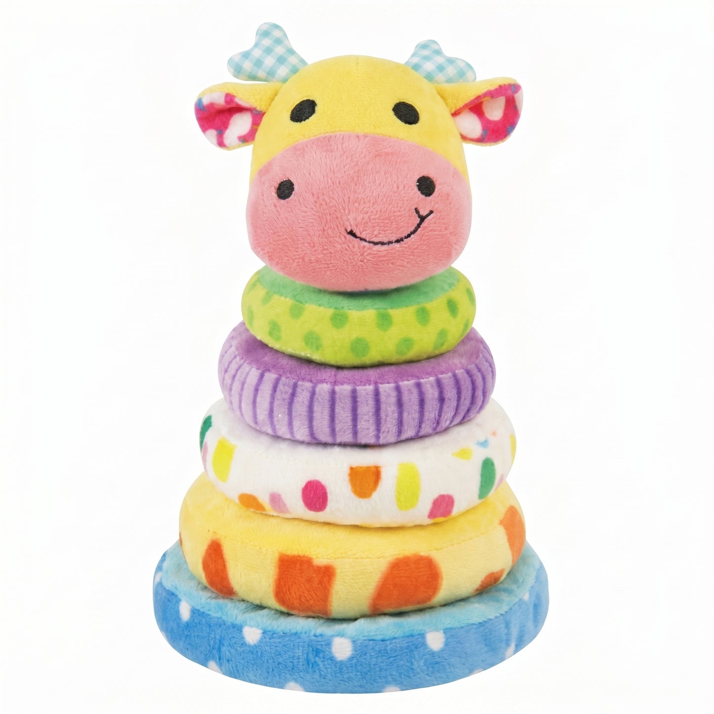 Rainbow Stacking Plush Toy