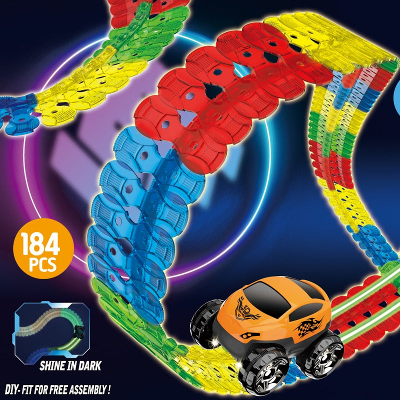 Magnetic Racing Car Track Set for Kids