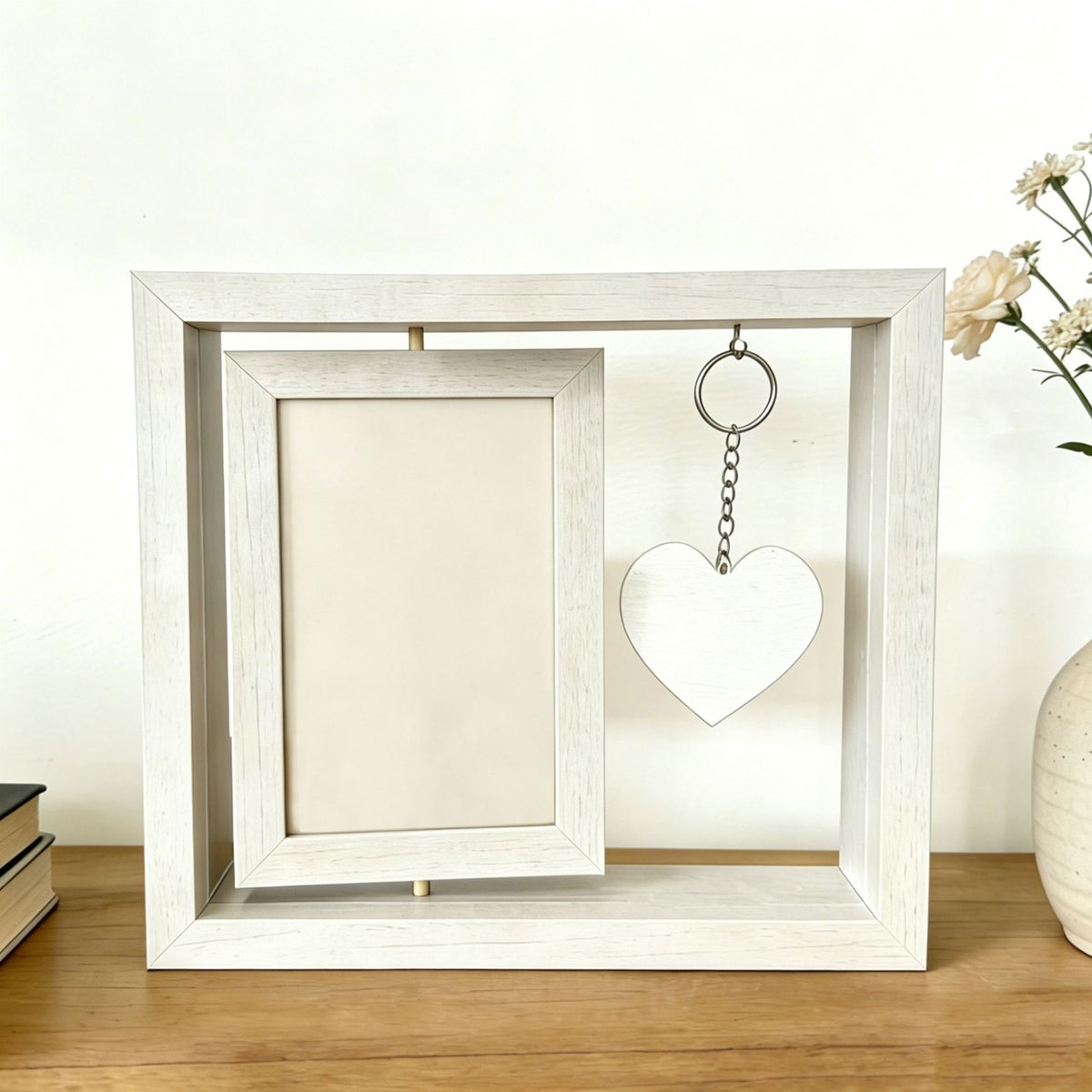 Grandparents Rotating Wooden Photo Frame