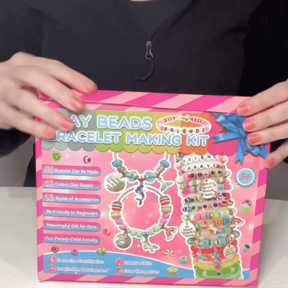 3400-Piece DIY Bracelet Making Kit for Kids