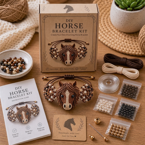 DIY Animal Beaded Bracelet Making Kit