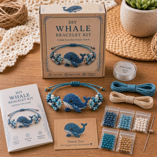 DIY Animal Beaded Bracelet Making Kit