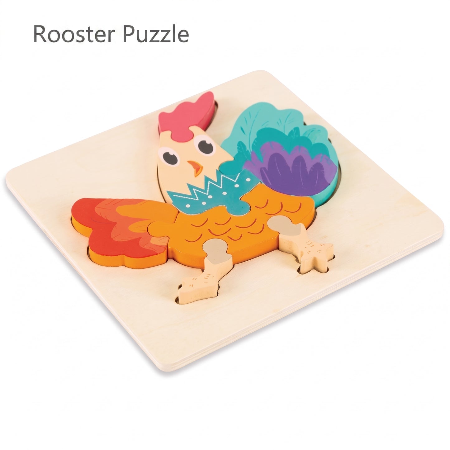 Wooden Chunky Animal Puzzle