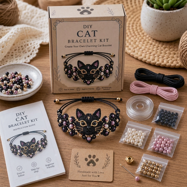 DIY Animal Beaded Bracelet Making Kit