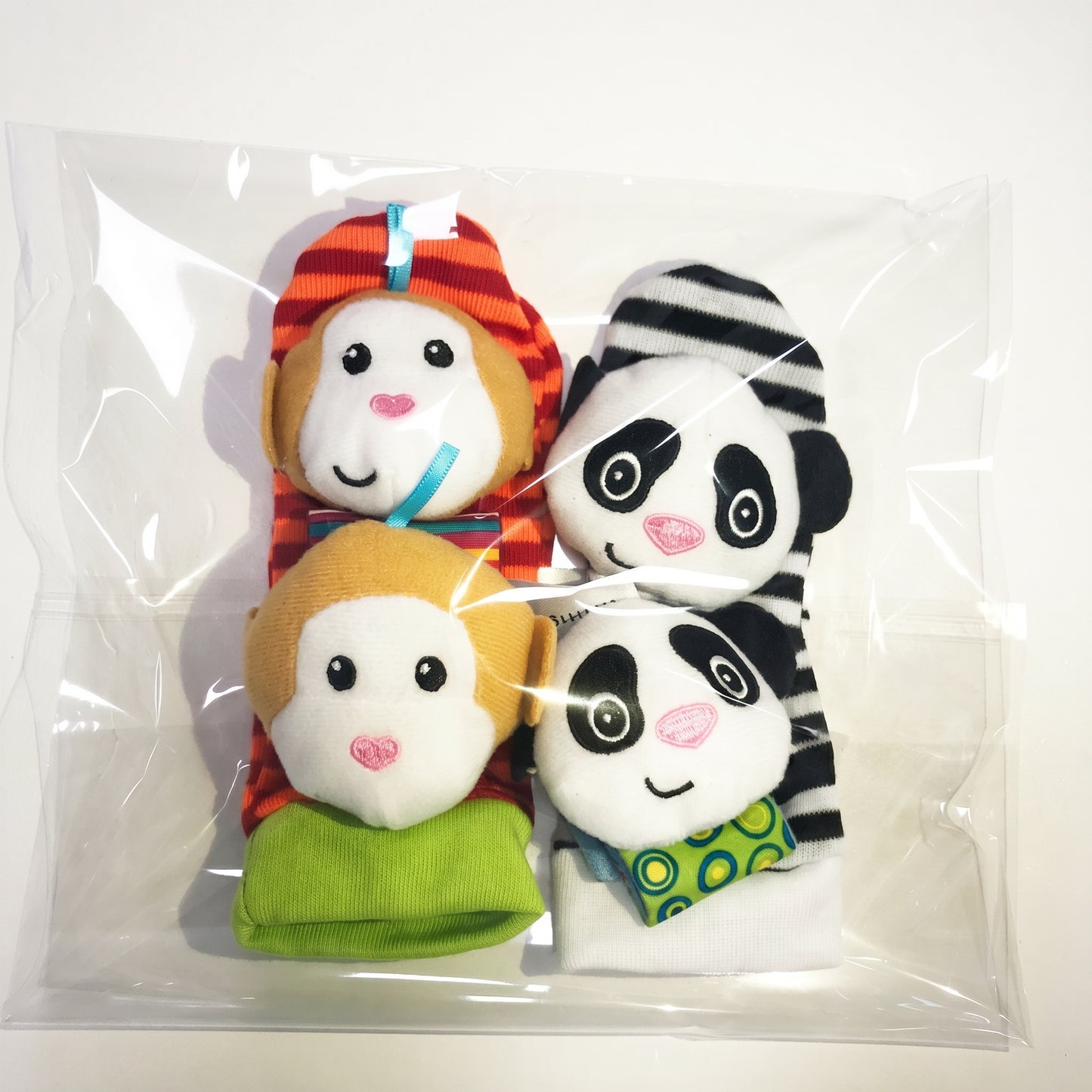 Baby Rattle Wrist and Sock Set