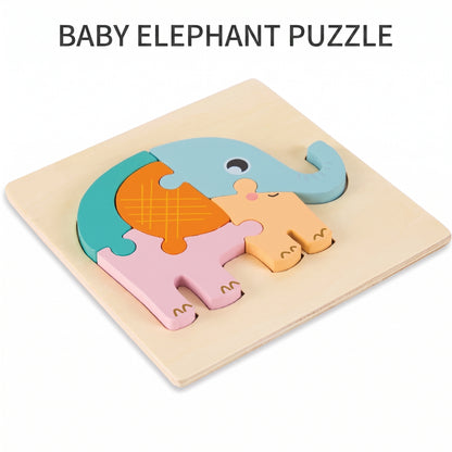 Wooden Chunky Animal Puzzle