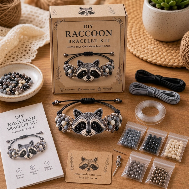 DIY Animal Beaded Bracelet Making Kit