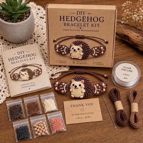 DIY Animal Beaded Bracelet Making Kit