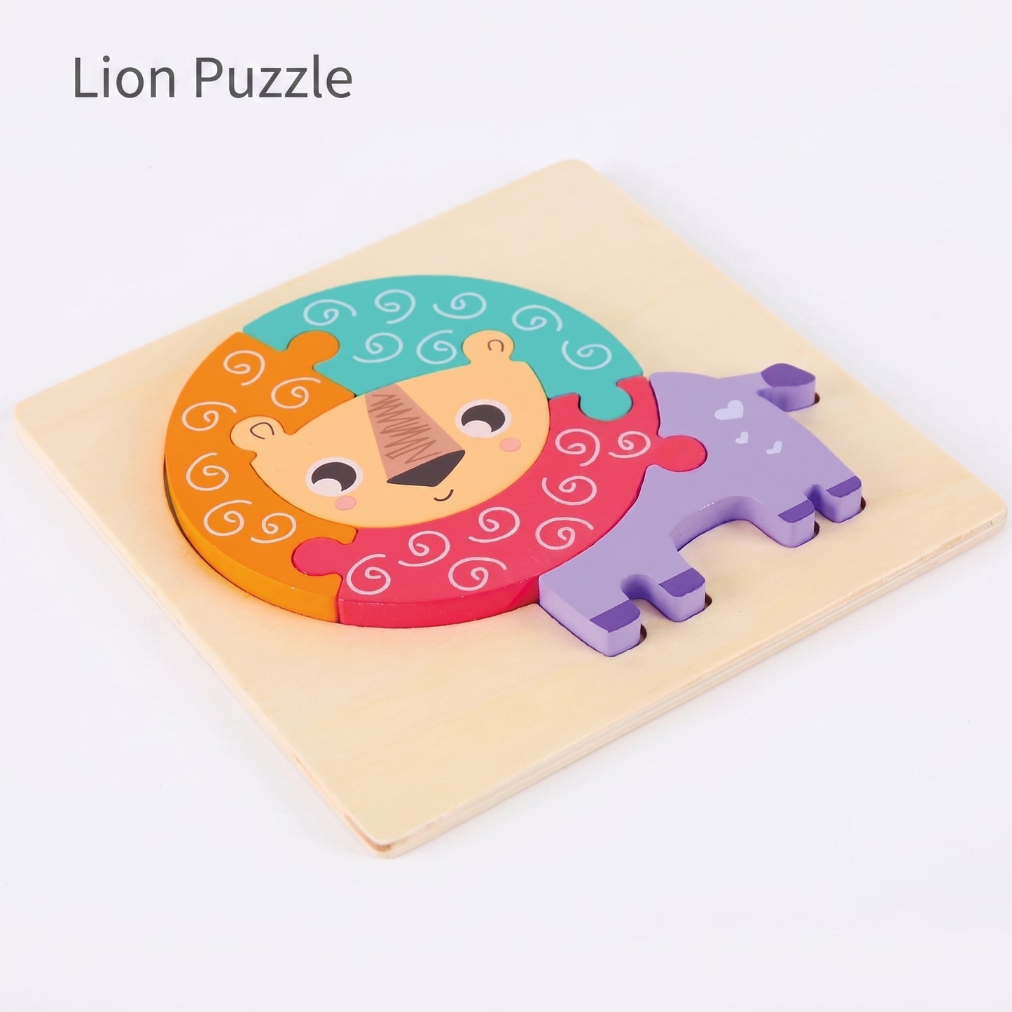 Wooden Chunky Animal Puzzle