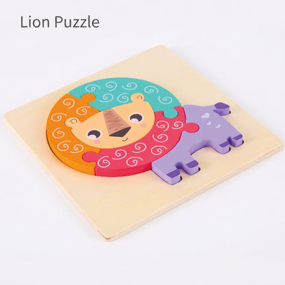 Wooden Chunky Animal Puzzle