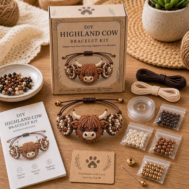 DIY Animal Beaded Bracelet Making Kit