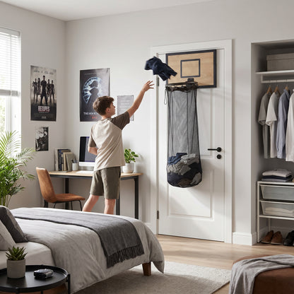 Basketball Hoop Laundry Hamper
