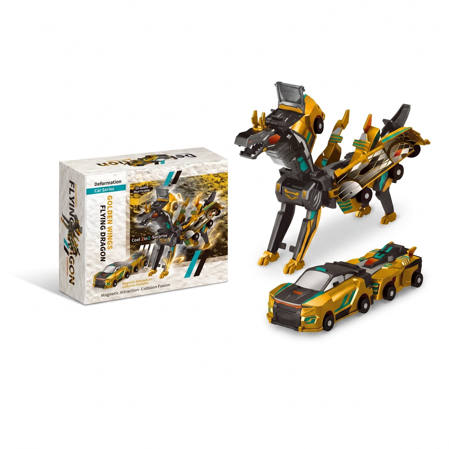 2 in 1 Transforming Robot Car