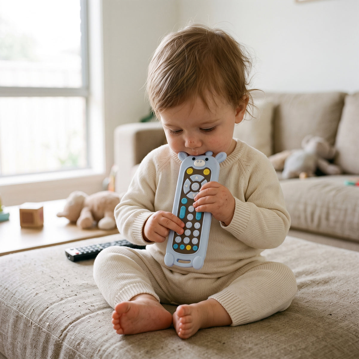 Baby Silicone Remote Control Toy