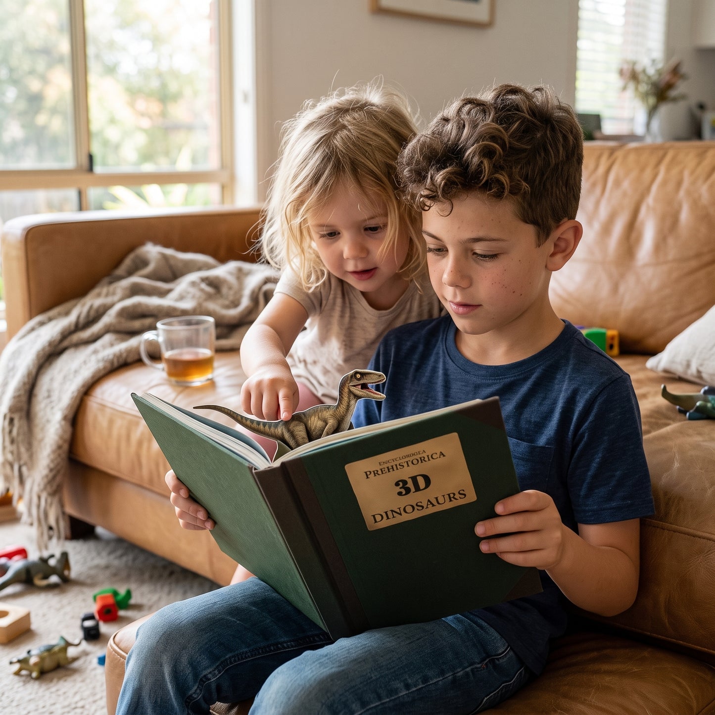 Interactive 3D Dinosaur Pop-Up Encyclopaedia
