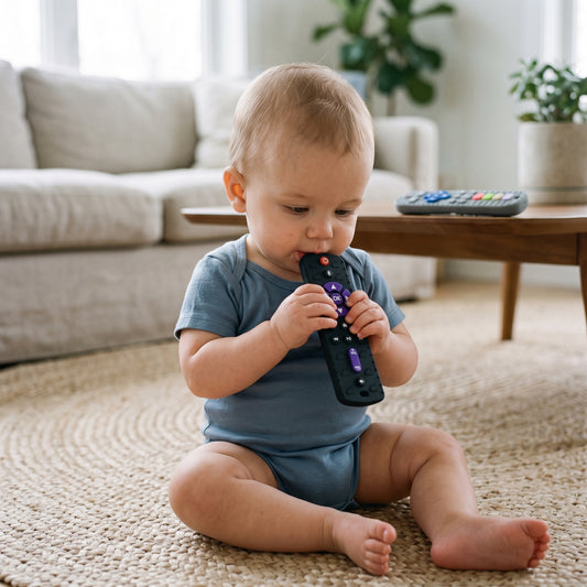 Baby Silicone TV Remote Teether Toy