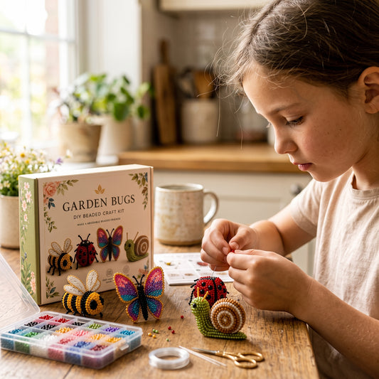 3D Beaded Animal DIY Craft Kit for Kids
