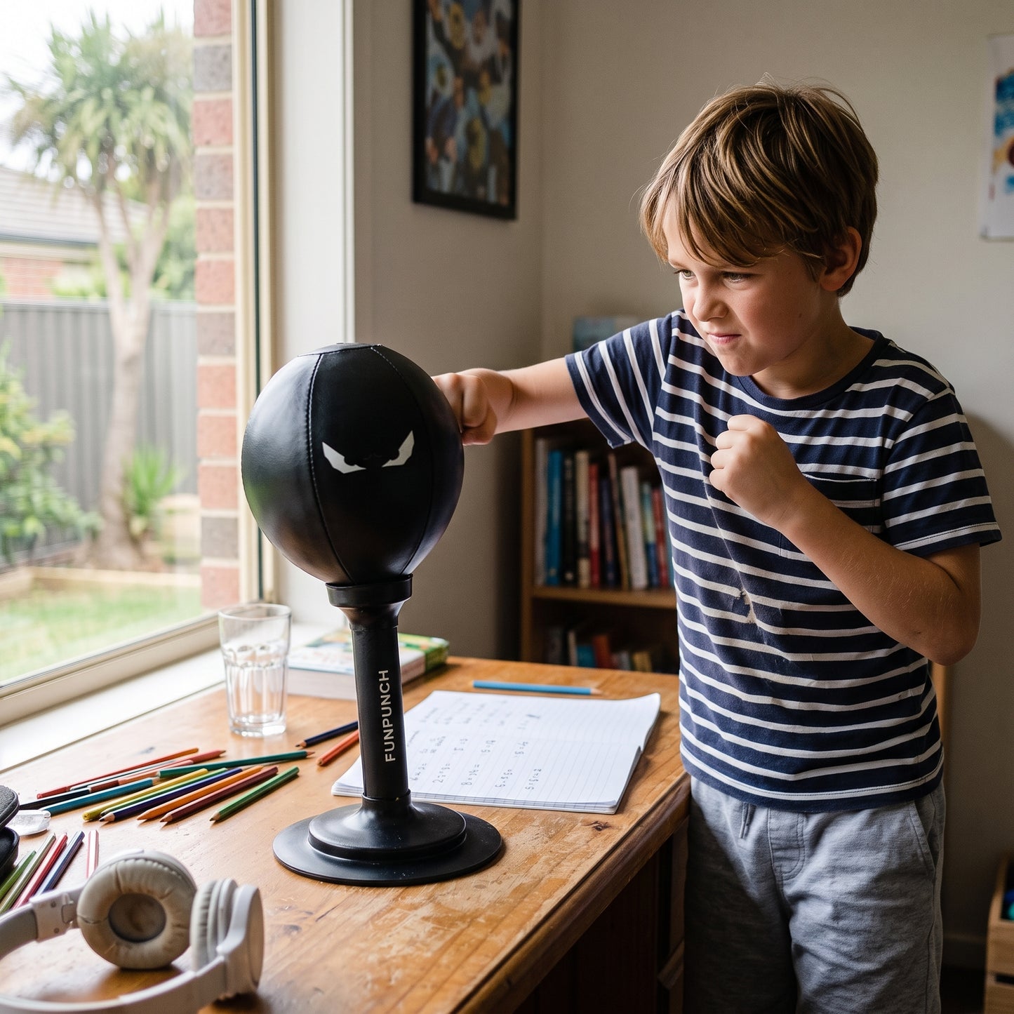 Punching Bag with strong Suction Cup