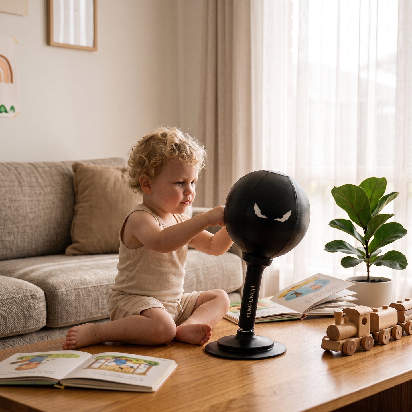 Punching Bag with strong Suction Cup
