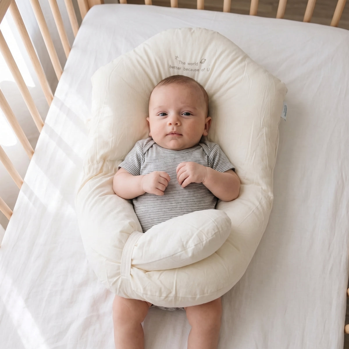 Baby Nest Pillow – Soft & Cosy Newborn Lounger
