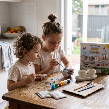 DIY Indoor Garden Painting & Growing Kit for Kids