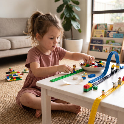 Flexible Silicone Building Block Tape for Kids