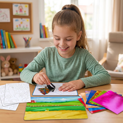 Kids DIY Foil Art Craft Kit