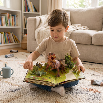 Interactive 3D Dinosaur Pop-Up Encyclopaedia