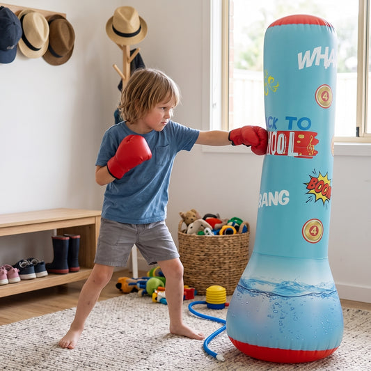 Inflatable Kids Boxing Bag with Water Base