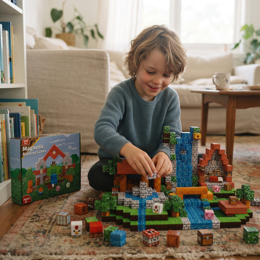 Kids Magnetic Animal Home Building Blocks
