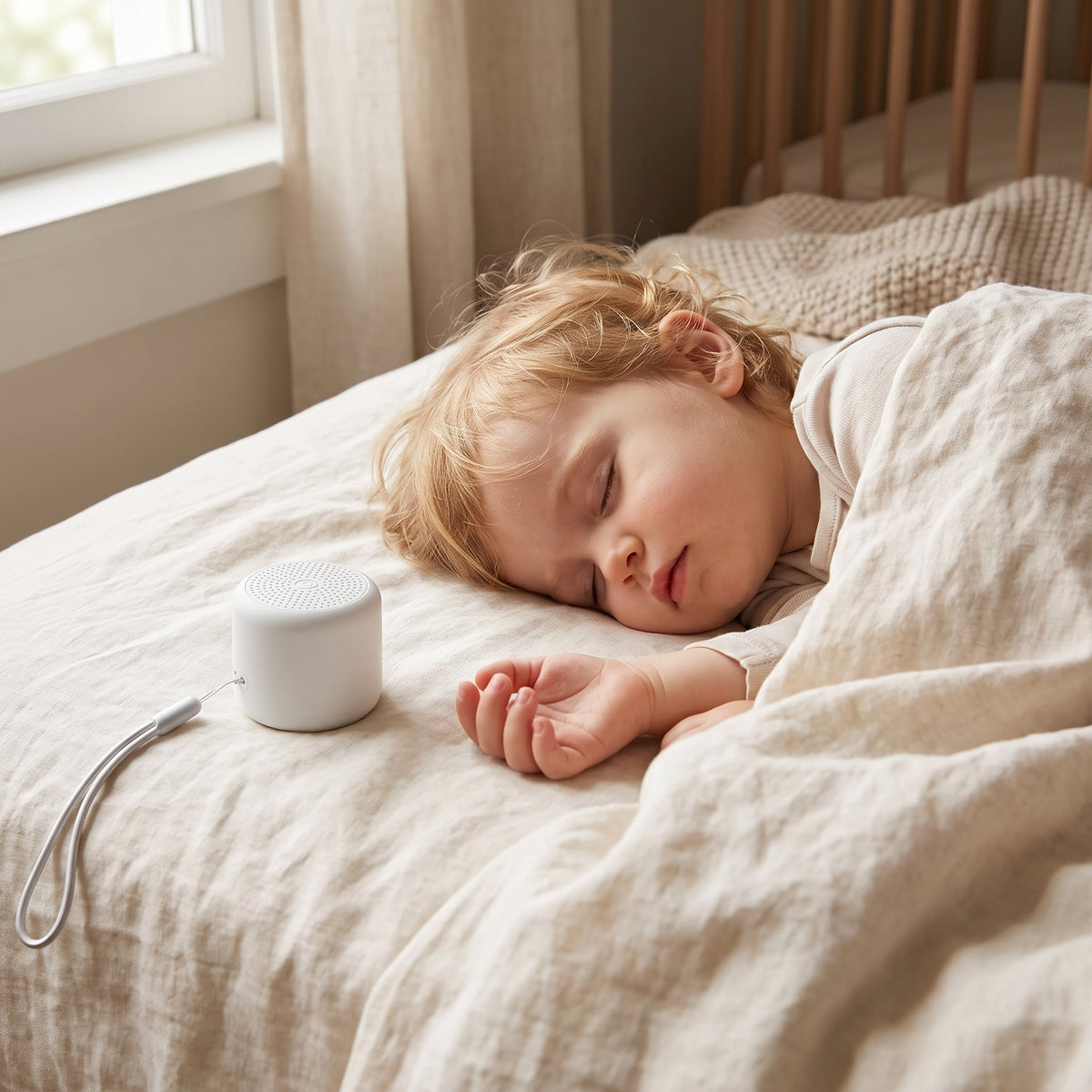 Portable White Noise Machine with 18 Soothing Sounds