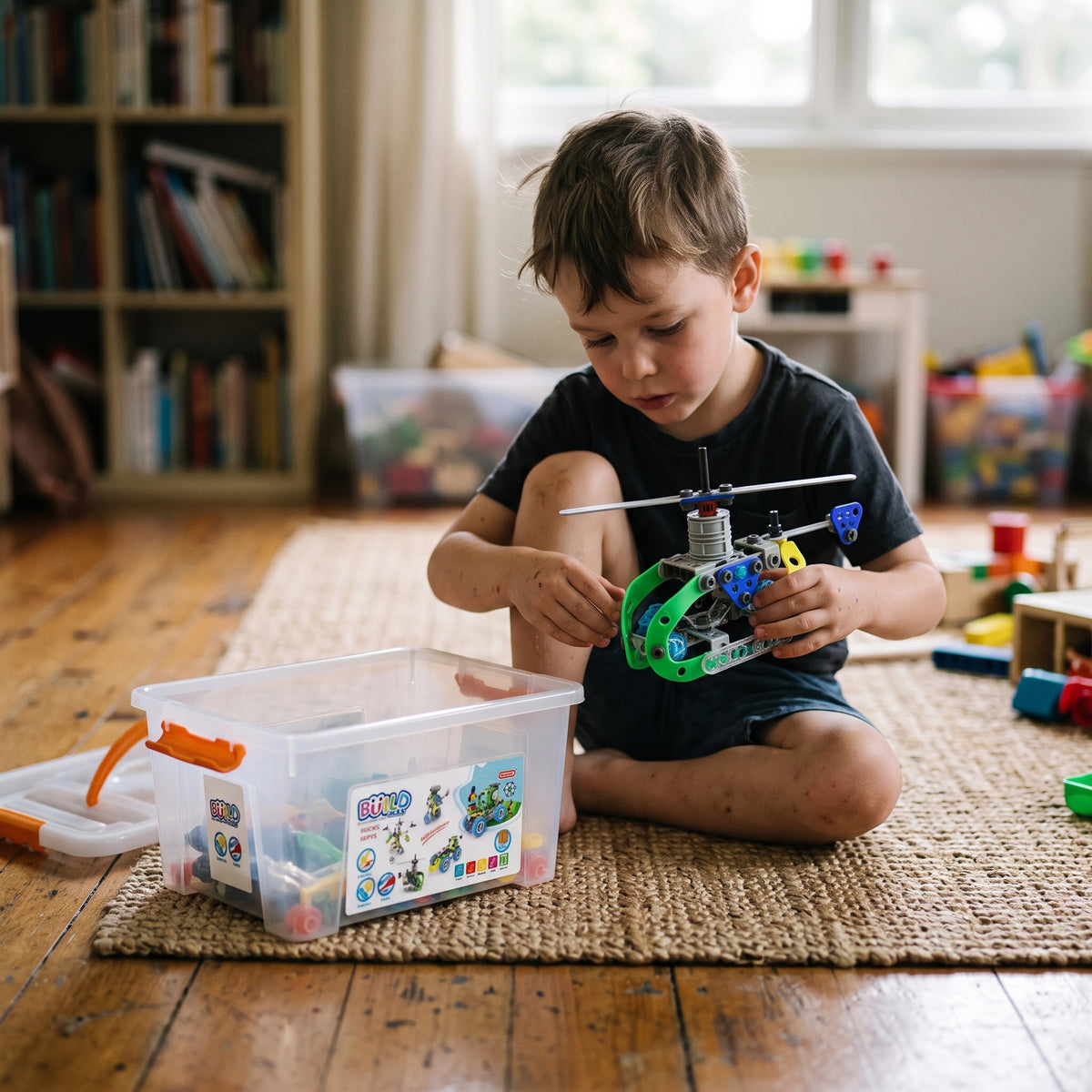 109 Piece Kids STEM Building Set