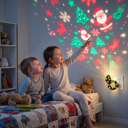 Christmas Projector Lamp for Kids