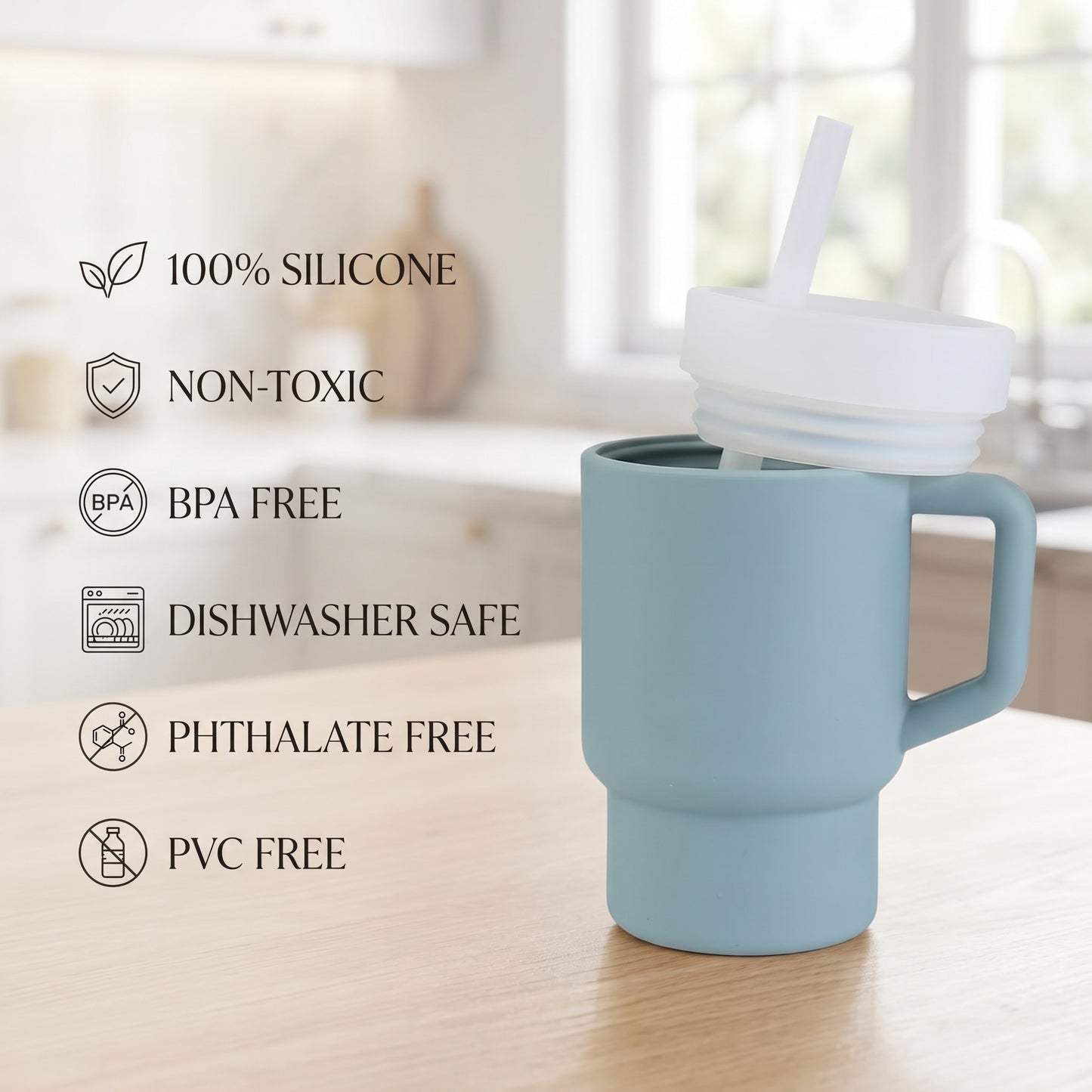 Kids Insulated Straw Tumbler 280ml