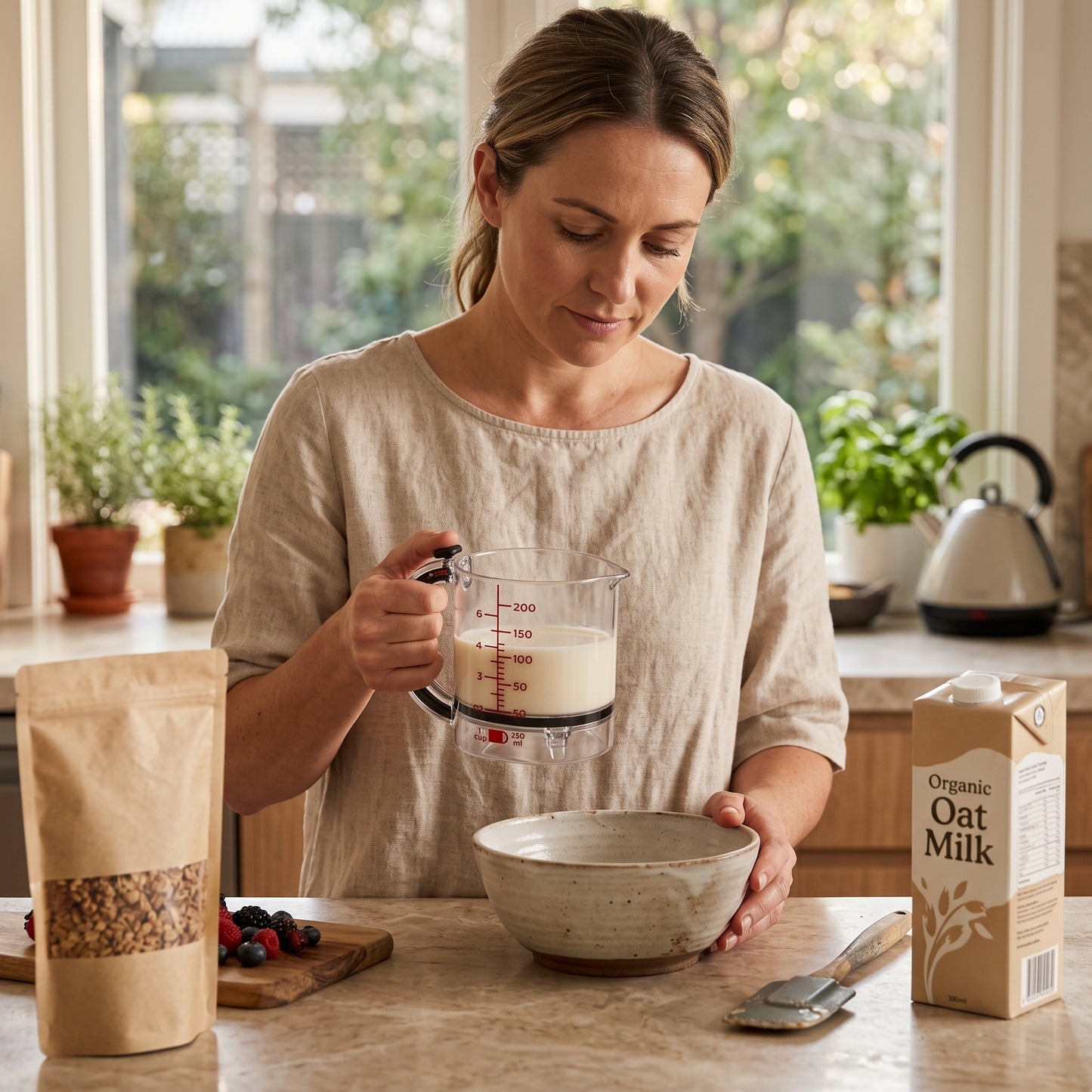 2-in-1 Adjustable Measuring Cup