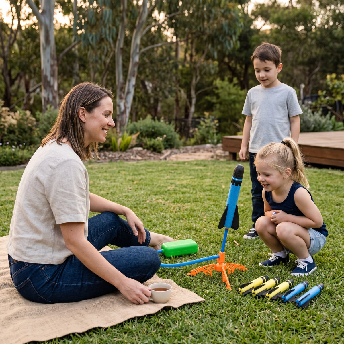 Kids Stomp Rocket Launcher Set