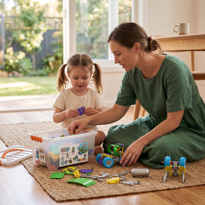 109 Piece Kids STEM Building Set