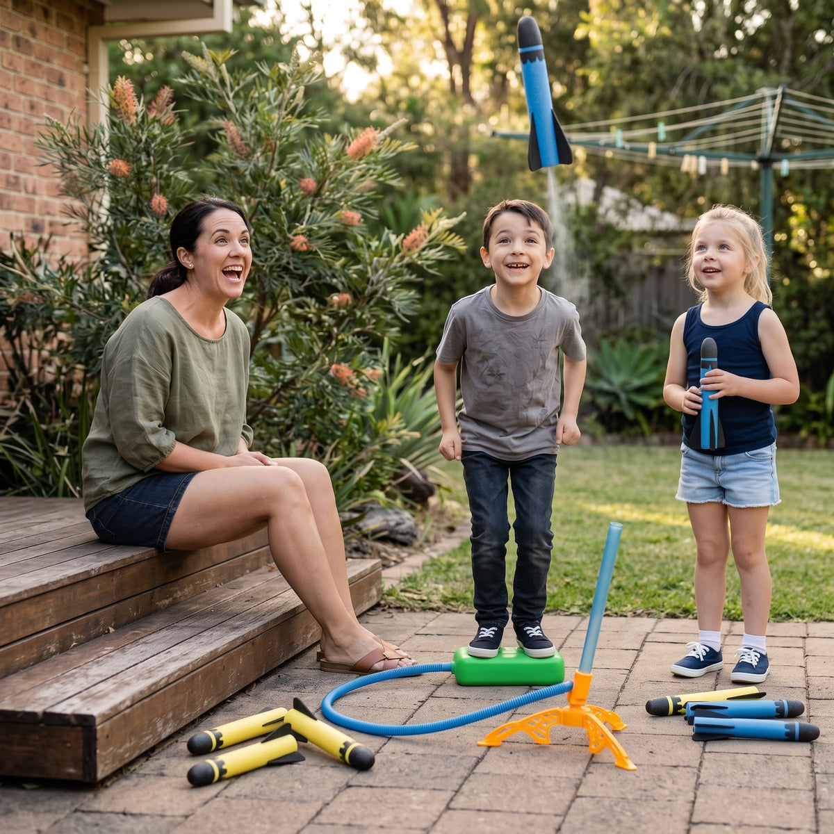 Kids Stomp Rocket Launcher Set