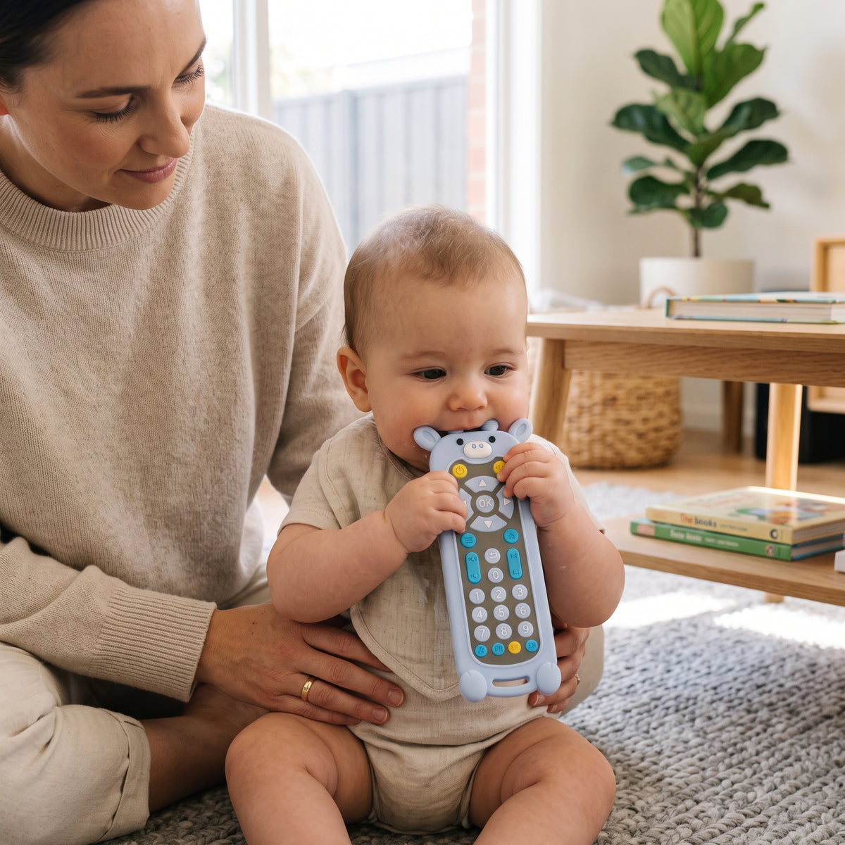 Baby Silicone Remote Control Toy