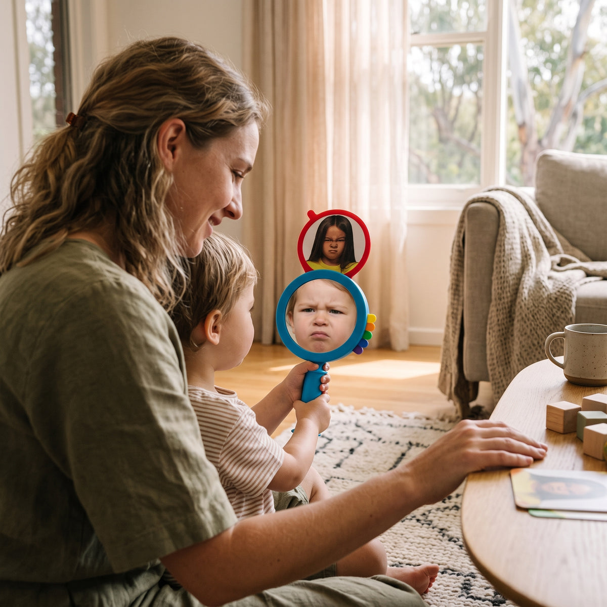 Kids Feelings Mirror – Emotions Learning & Recognition Toy