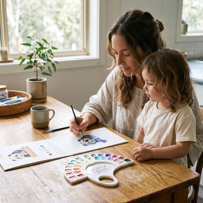 Kids 26 Colour Watercolour Painting Set