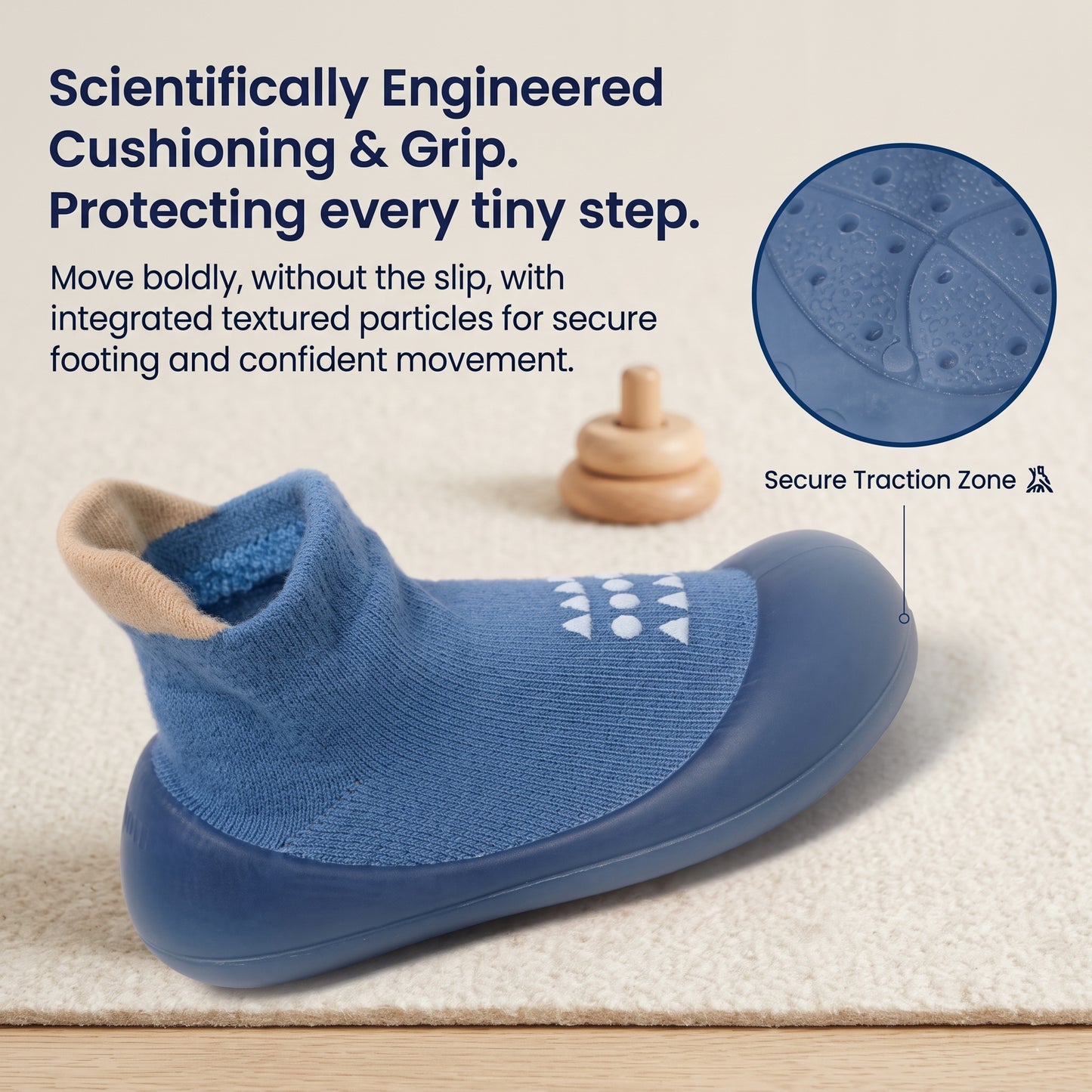 Baby Sock Shoes – Lightweight & Breathable First Walking Shoes